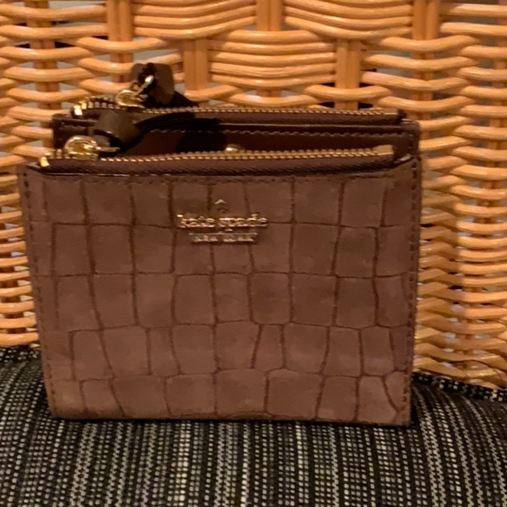 NWT Kate Spade Larchmont Ave Exec Small Malea - Raw Cocoa